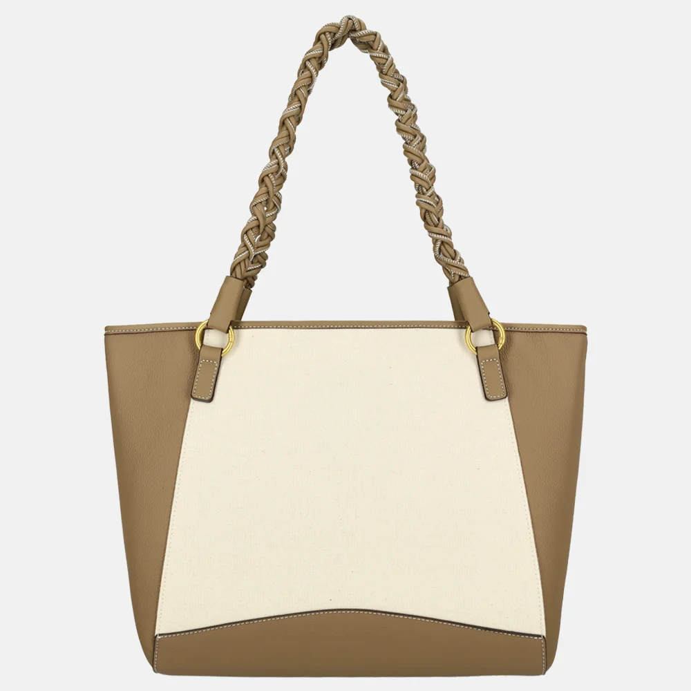 Laurent David Cato shopper taupe bij Duifhuizen