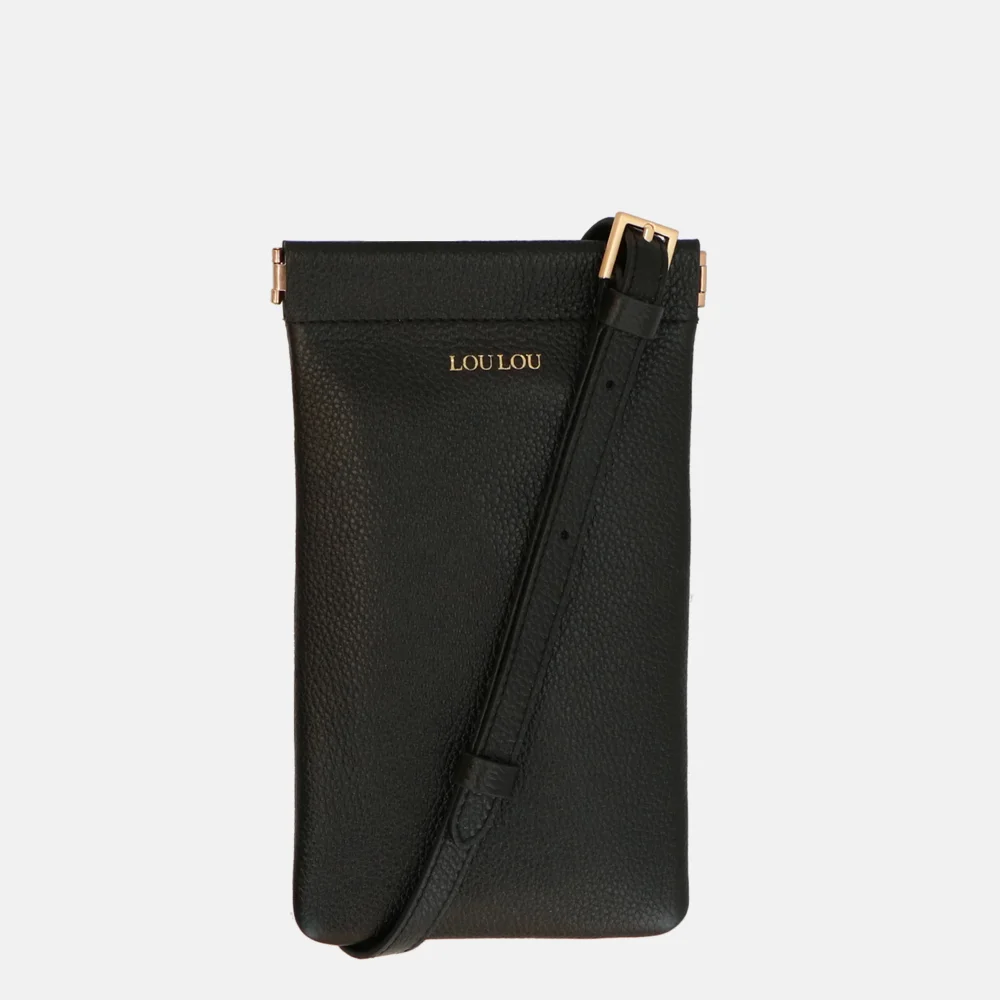 Loulou Essentiels Mia telefoontas zwart