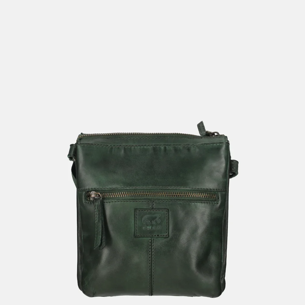 Bear Design crossbody tas groen bij Duifhuizen