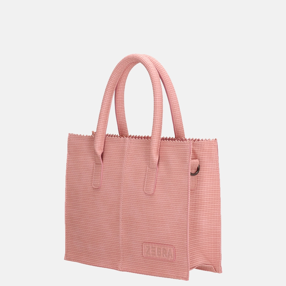 Zebra Trends Lisa handtas metallic roze bij Duifhuizen