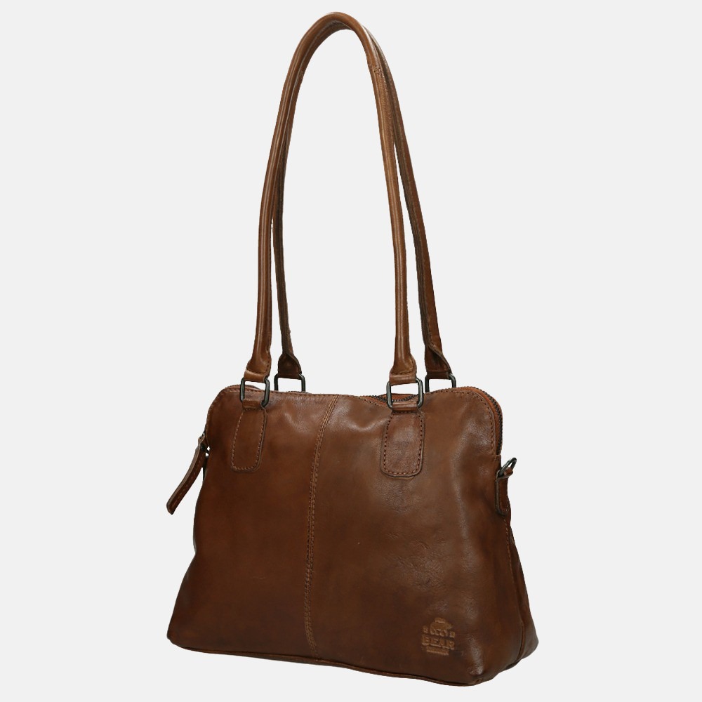 Bear Design Petra schoudertas cognac bij Duifhuizen