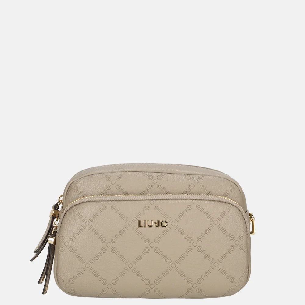 Liu Jo Adonide crossbody tas desert taupe bij Duifhuizen