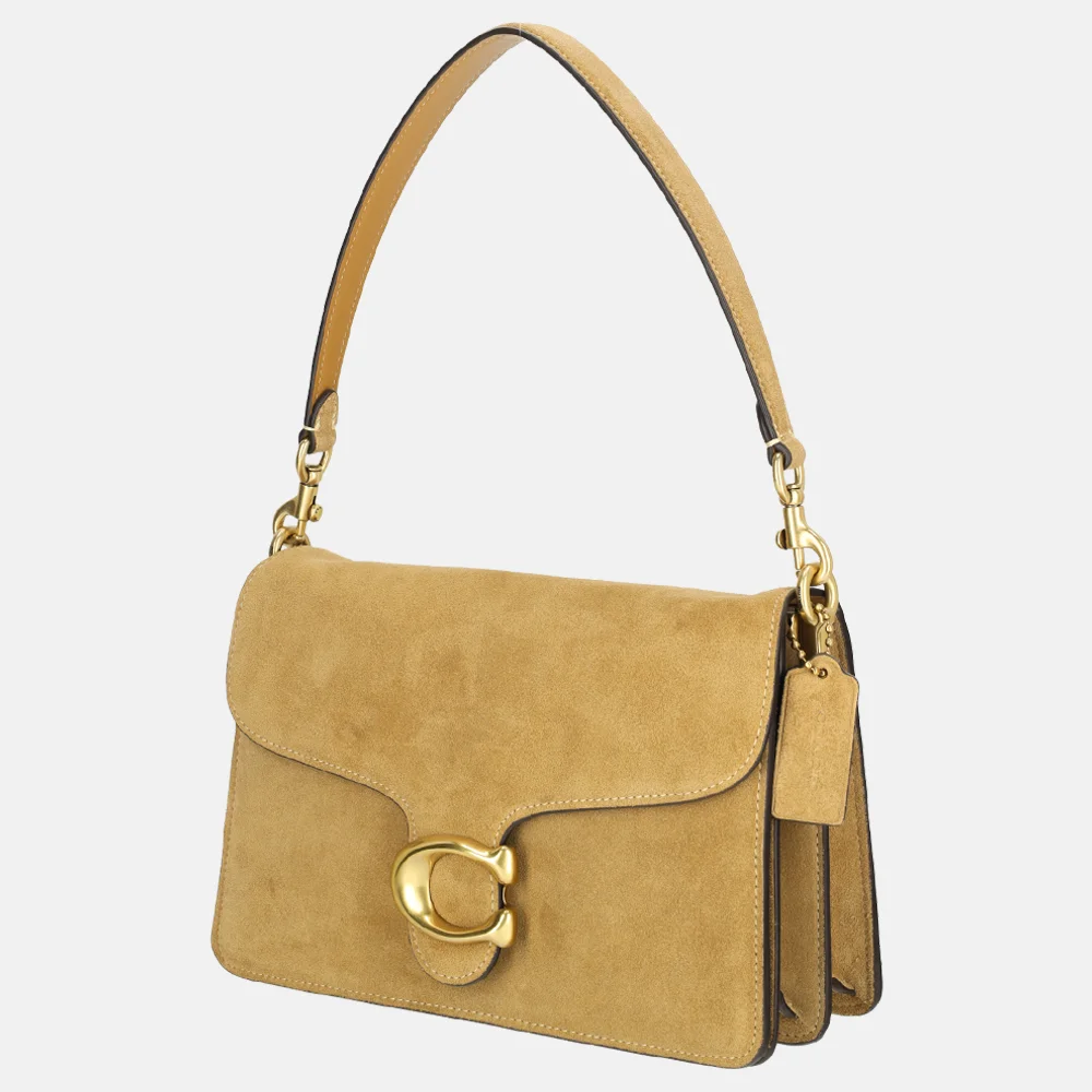 Coach Chain Tabby schoudertas L sand bij Duifhuizen