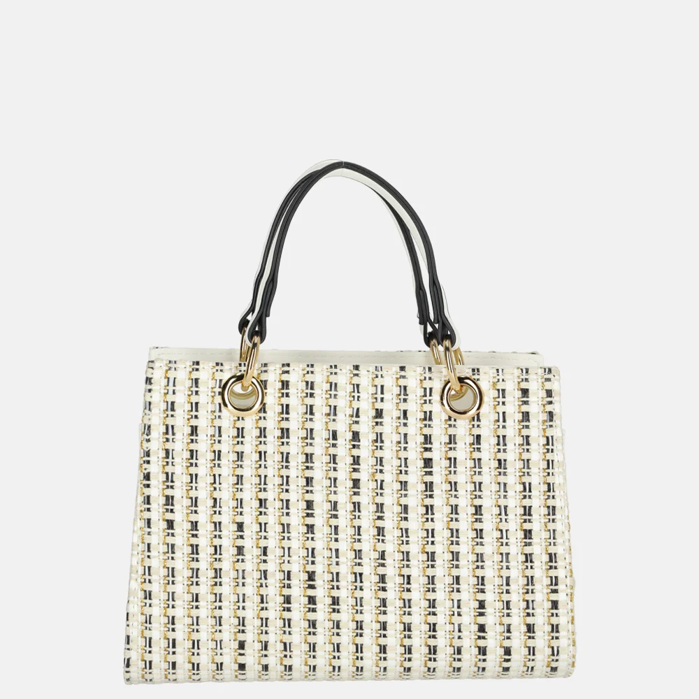 Firenze Bouclé handtas white bij Duifhuizen