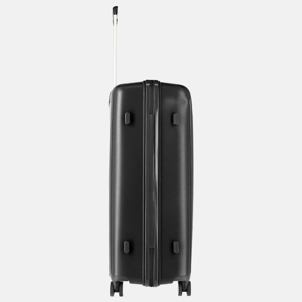 Travelite Vaka spinner koffer 75 cm black bij Duifhuizen