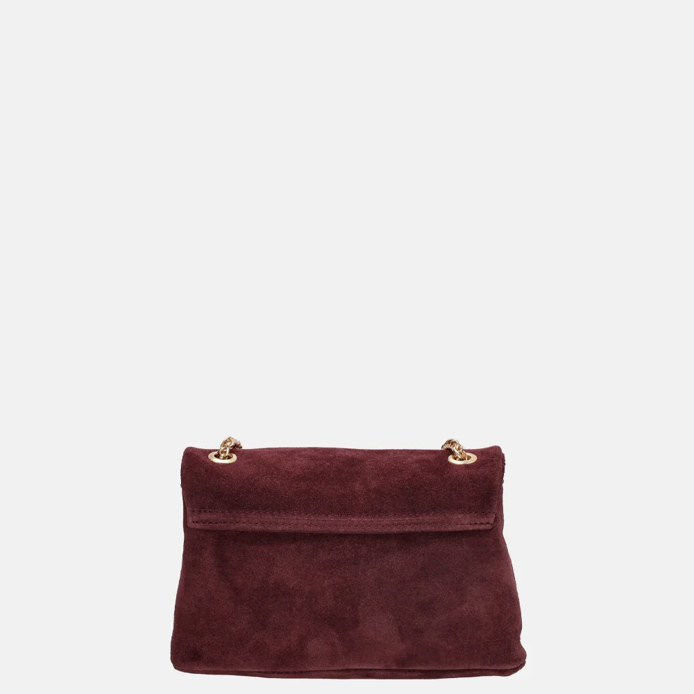 Charm London Elisa crossbody tas bordeaux rood bij Duifhuizen