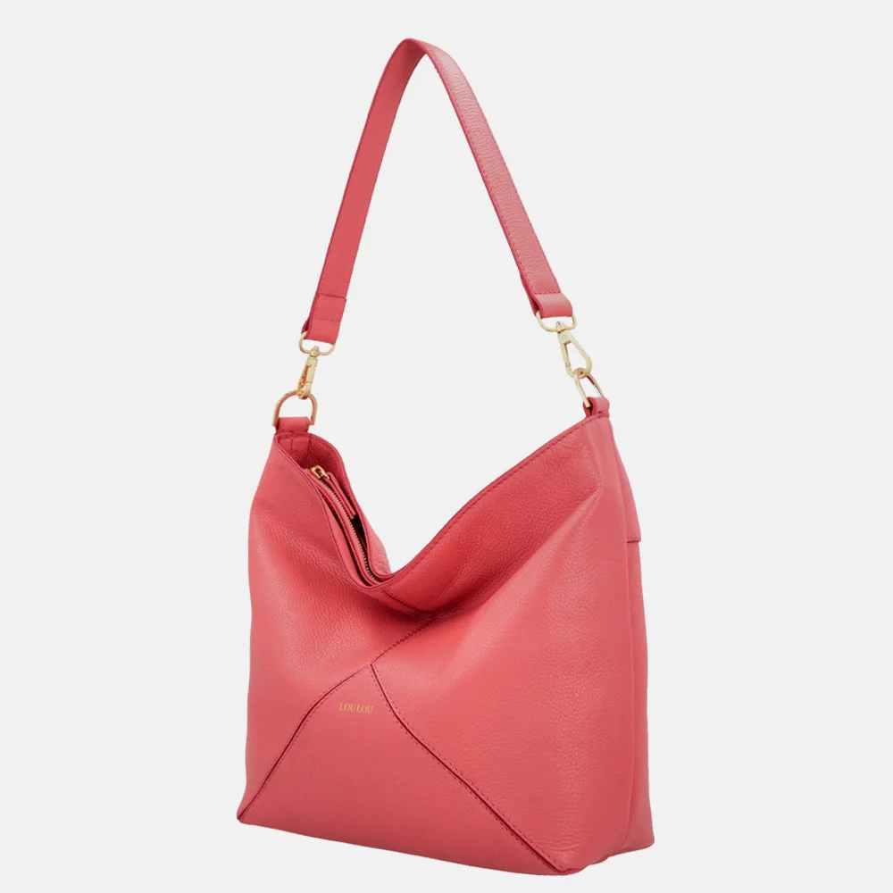 Loulou Essentiels Sabine buideltas grapefruit bij Duifhuizen