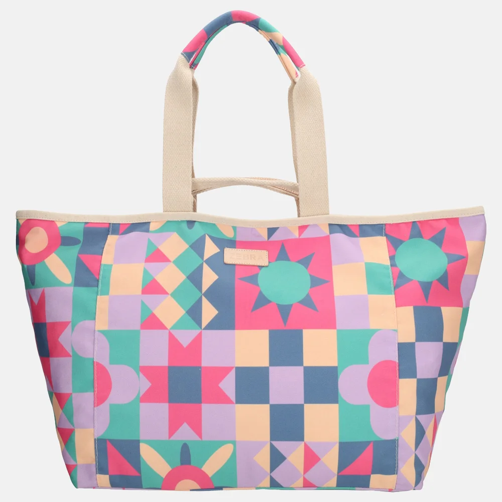 Zebra Trends strandtas multi geoprint