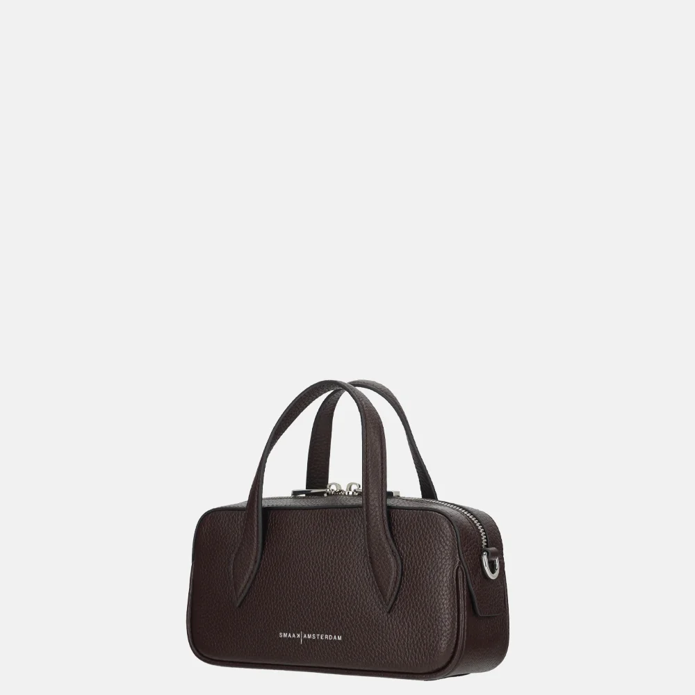 Smaak Amsterdam Jamy handtas S dark chocolat bij Duifhuizen
