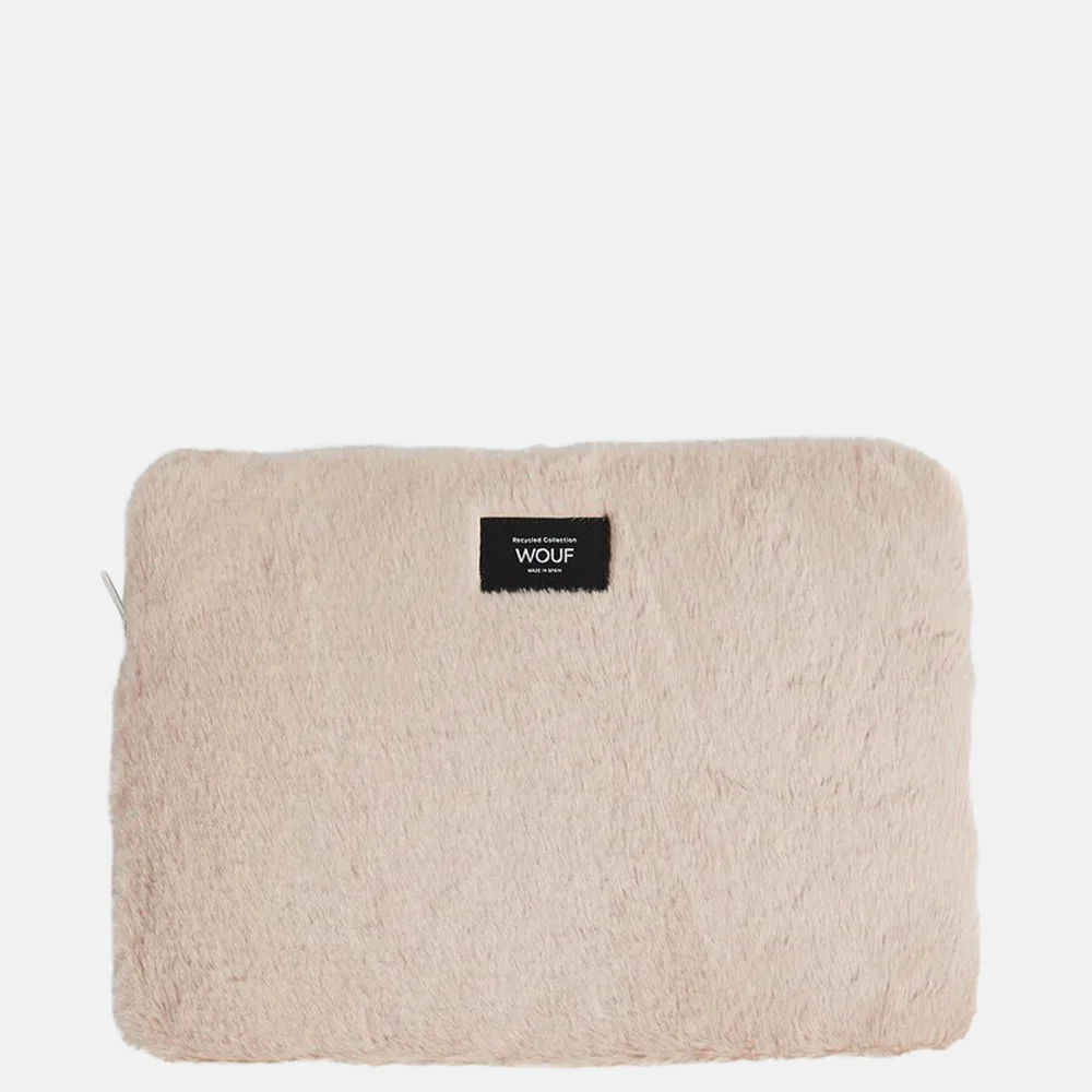 Wouf Nevada laptophoes 13/14 inch faux fur