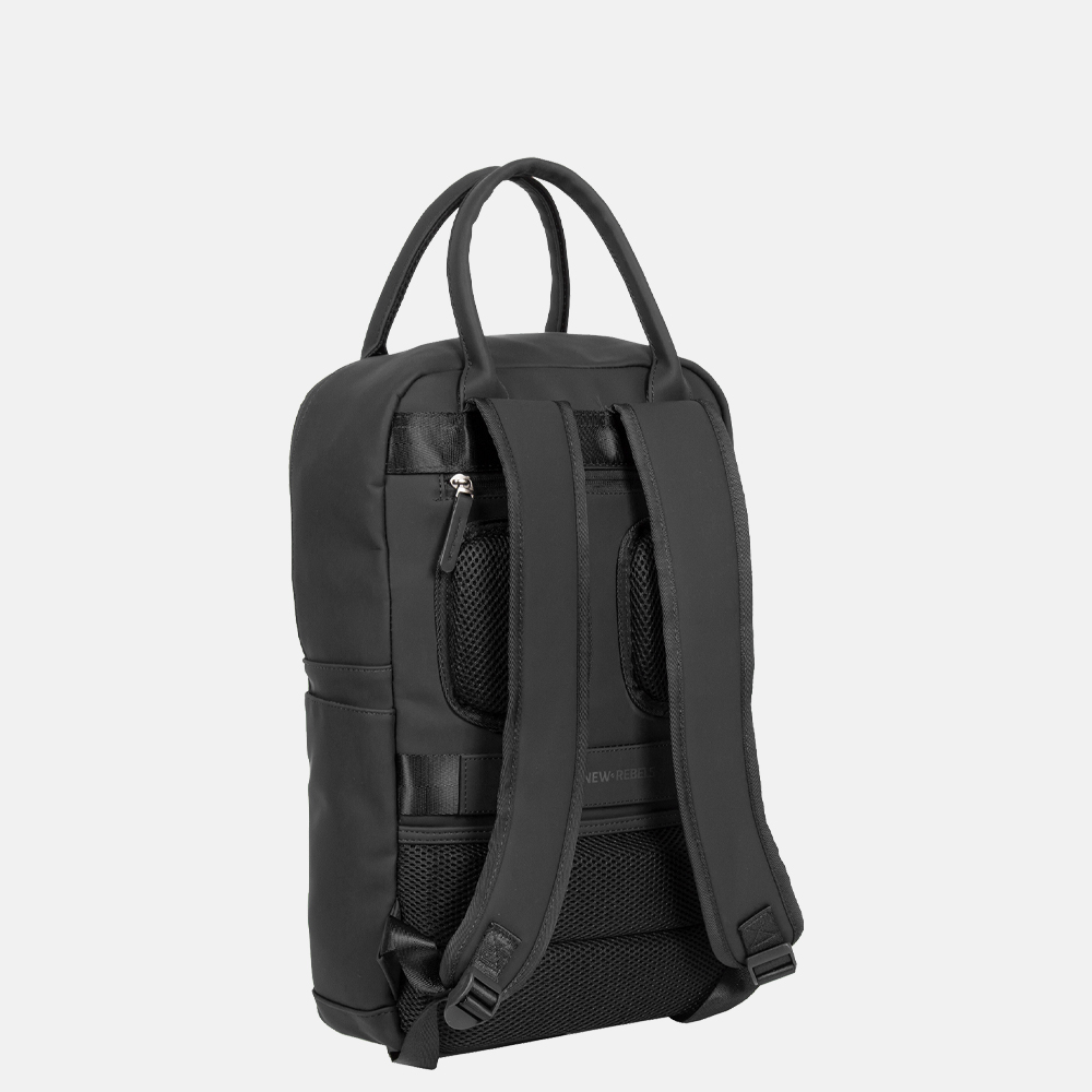 New Rebels Harper rugzak 14.1 inch black bij Duifhuizen