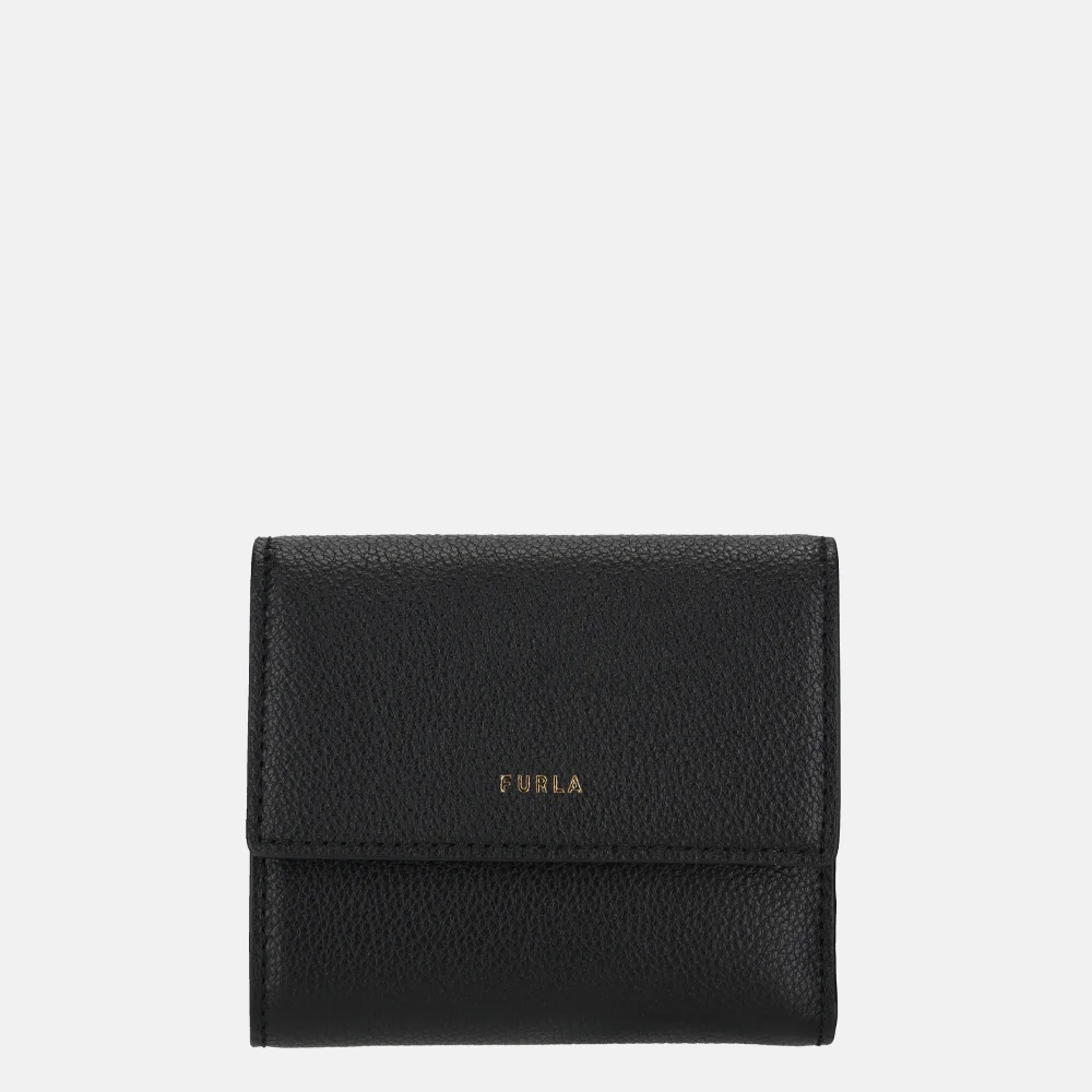 Furla Goccia compact portemonnee M nero