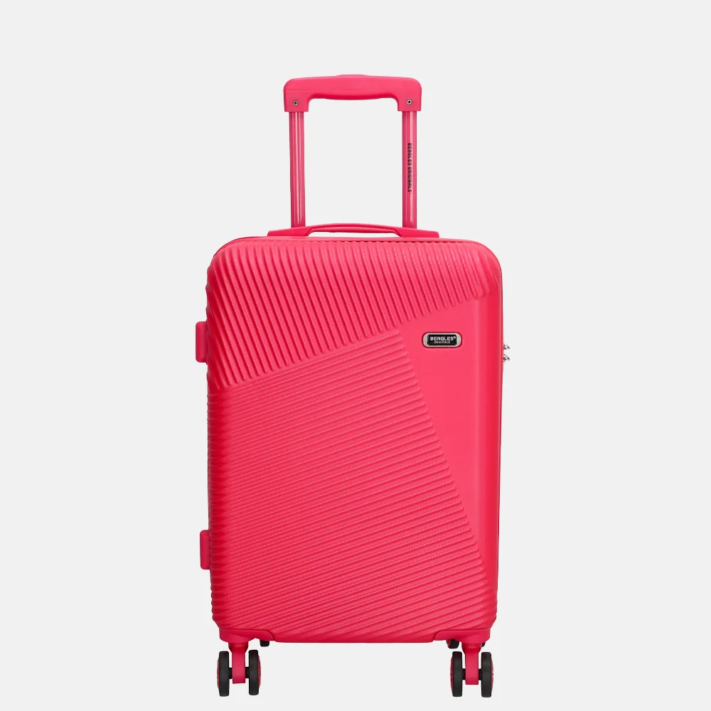 Beagles Originals spinner handbagage koffer 55 cm rose