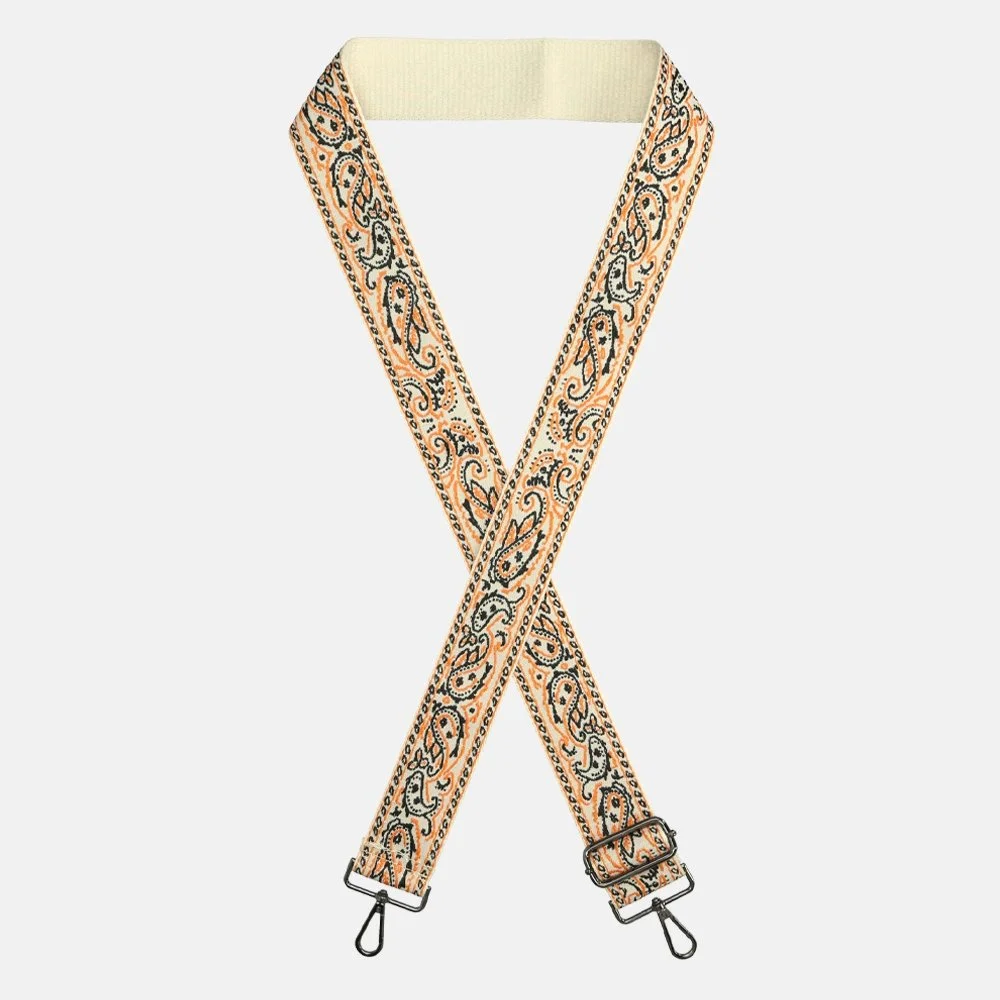 Duifhuizen schouderband paisley oranje bij Duifhuizen