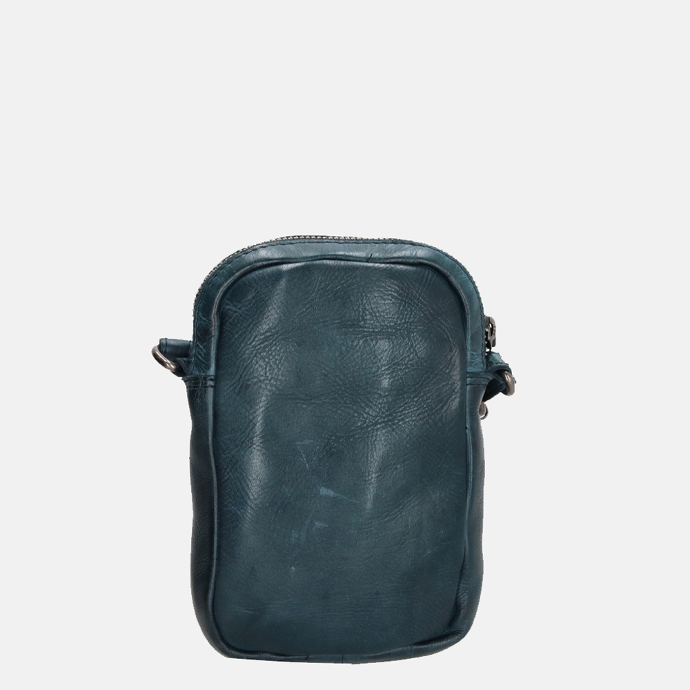 Genicci Corby telefoontas  jeansblauw bij Duifhuizen