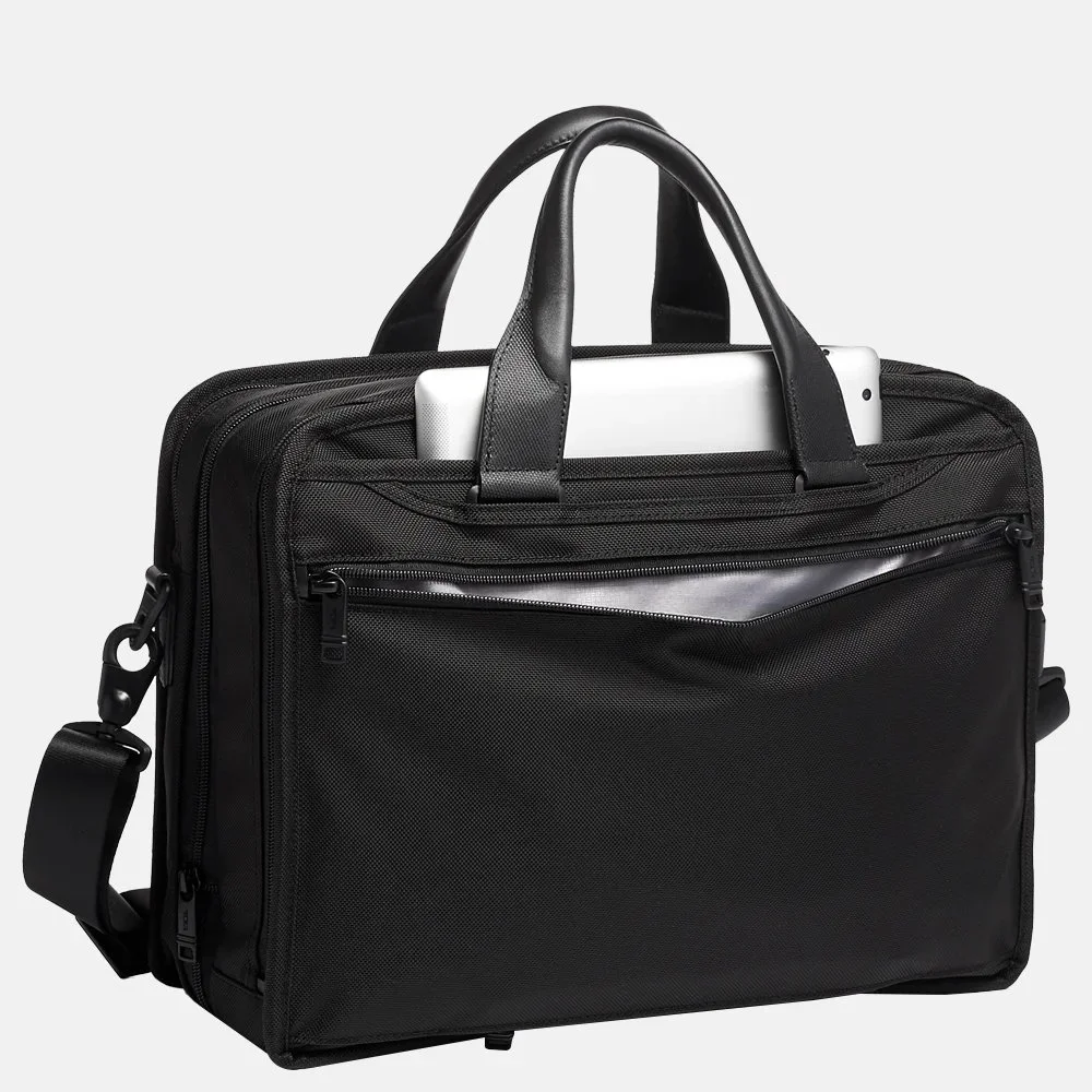 Tumi Alpha laptoptas 15 inch black bij Duifhuizen