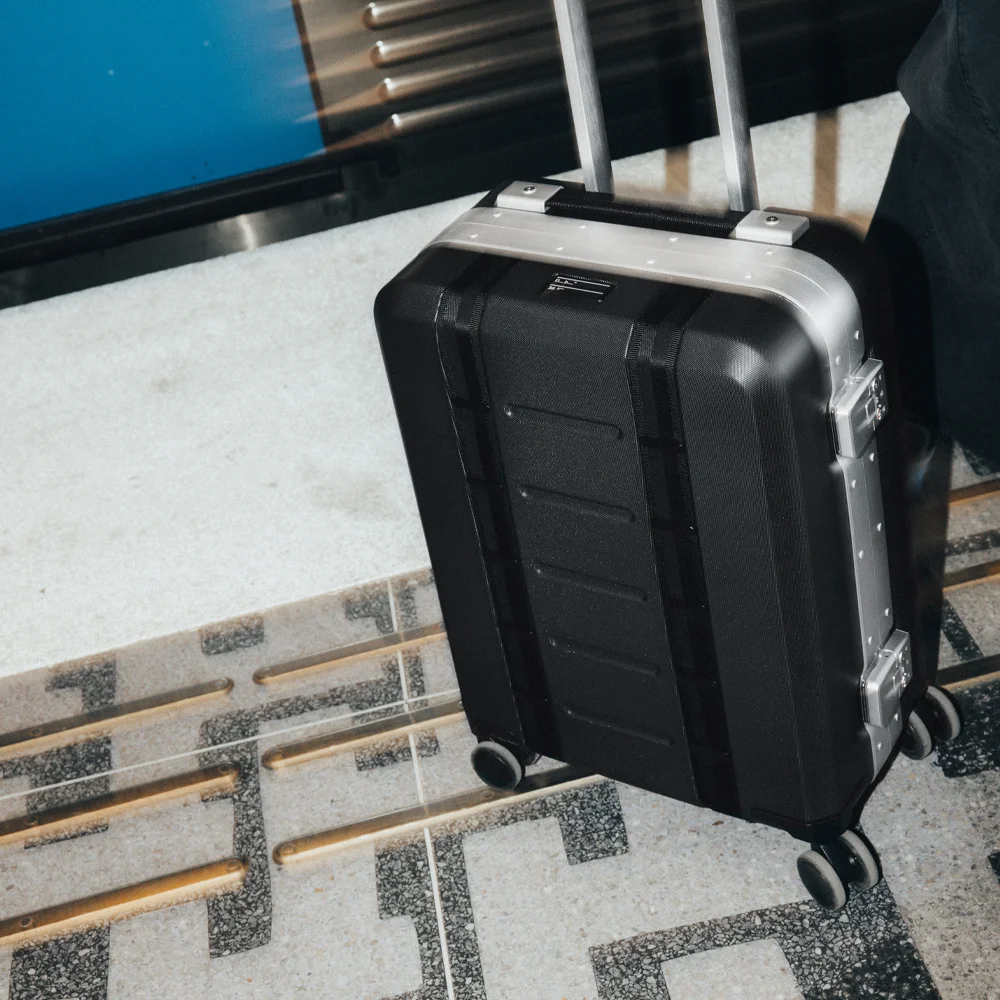 DB Journey Klemslot Ramverk Pro Carry-on handbagage koffer 55 cm Silver bij Duifhuizen