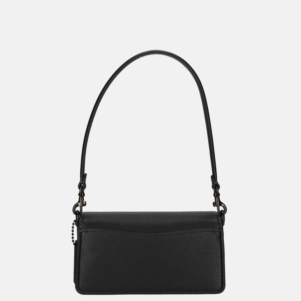 Coach Tabby pebble schoudertas 20' black bij Duifhuizen