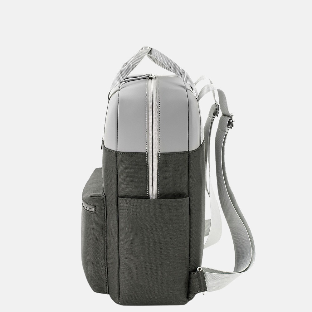 Kapten & Son Bergen rugzak 15 inch grey black bij Duifhuizen