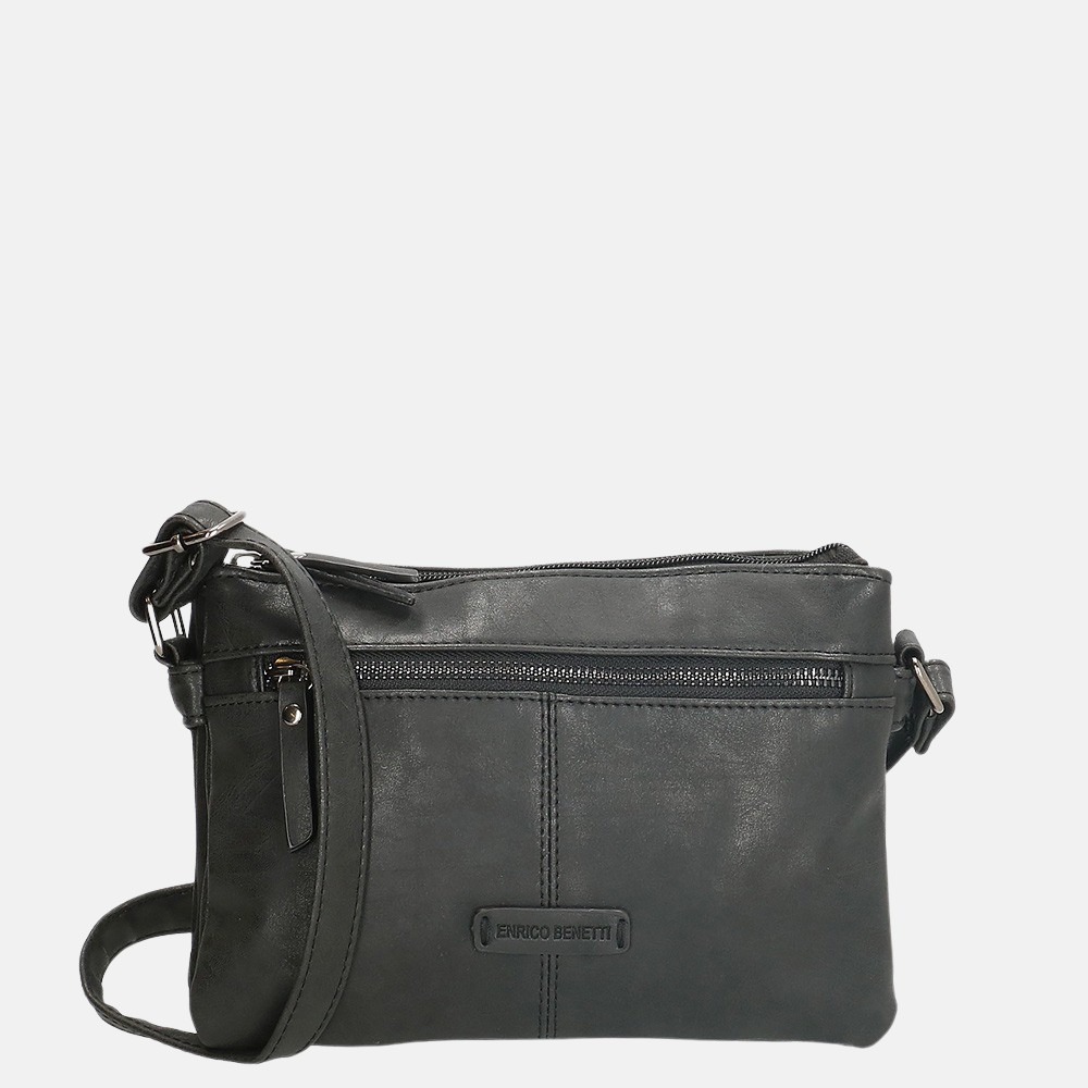 Enrico Benetti Nouméa crossbody tas black