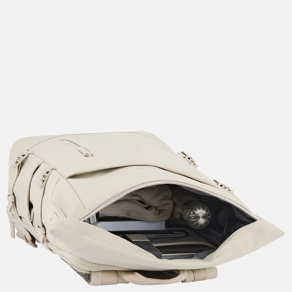 Kapten & Son Helsinki Pro rugzak 15 inch sandstone bij Duifhuizen