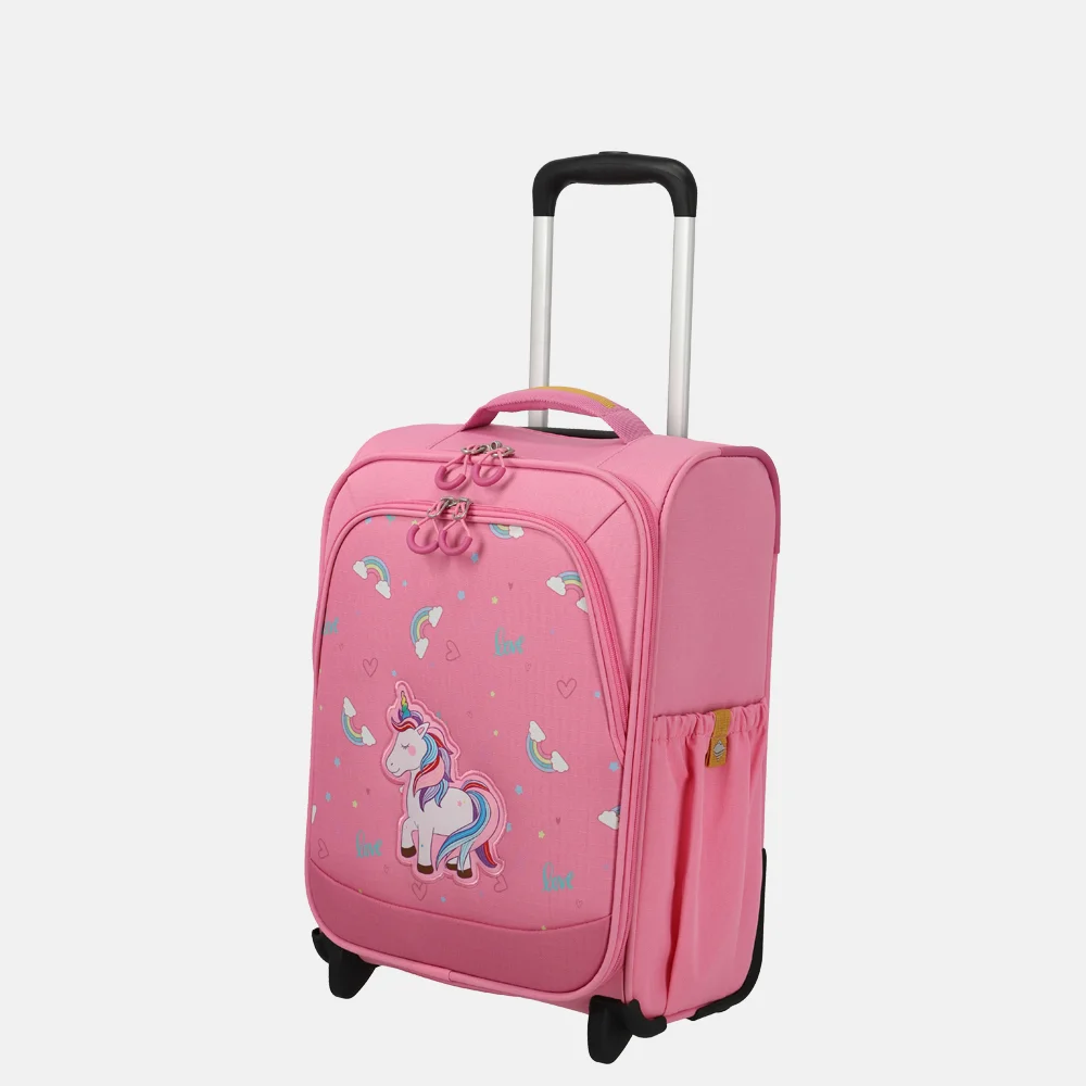 Travelite Minimover kinderkoffer S unicorn bij Duifhuizen