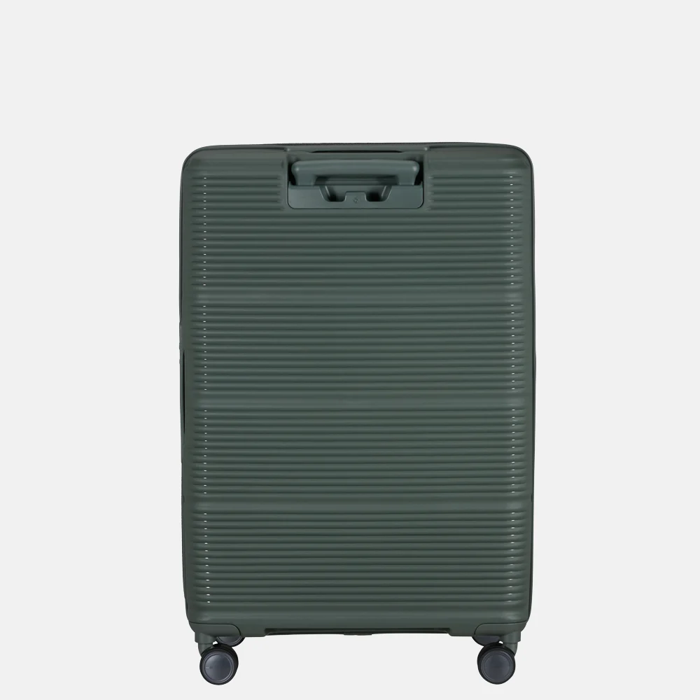 Samsonite Paralux HS Spinner reiskoffer expendable 75 cm olive bij Duifhuizen