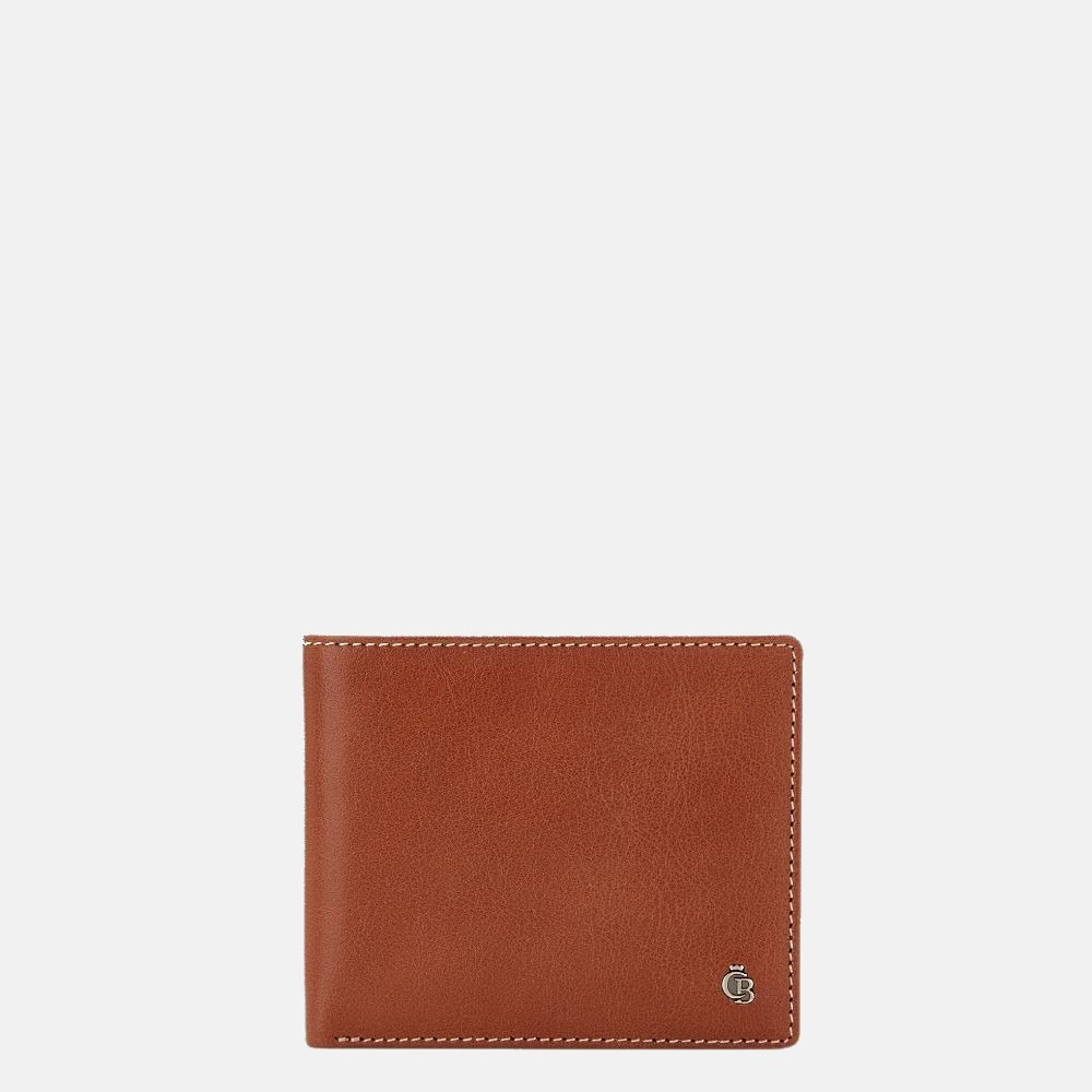 Castelijn & Beerens Nova billfold light brown bij Duifhuizen
