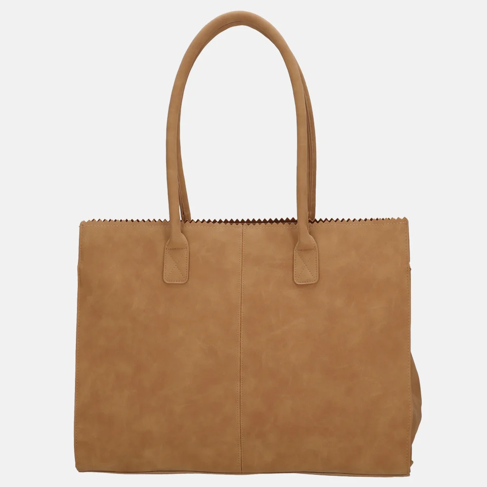 Zebra Trends shopper 15 inch camel bij Duifhuizen