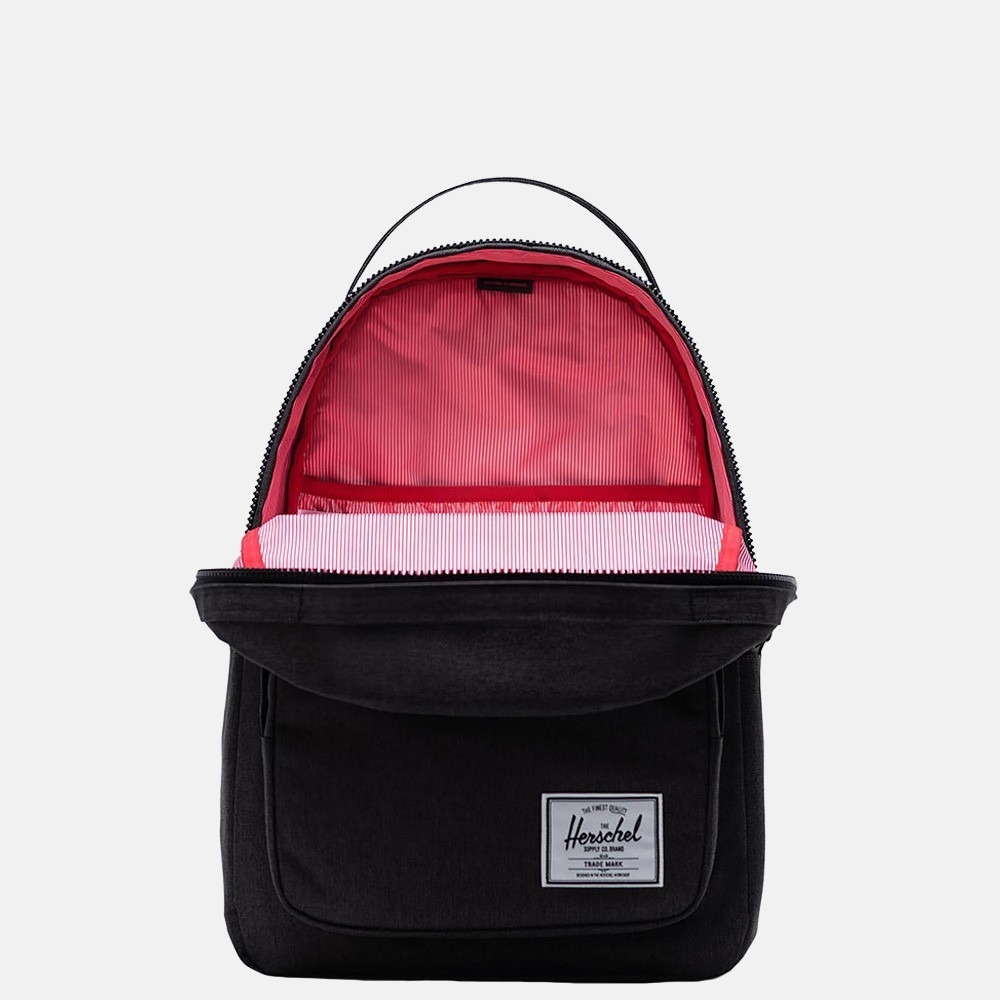 Herschel Miller rugzak 13 inch black crosshatch bij Duifhuizen