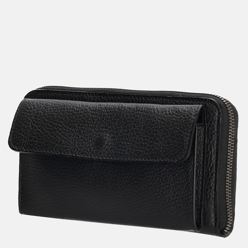 Charm London portemonnee/crossbody tas zwart bij Duifhuizen