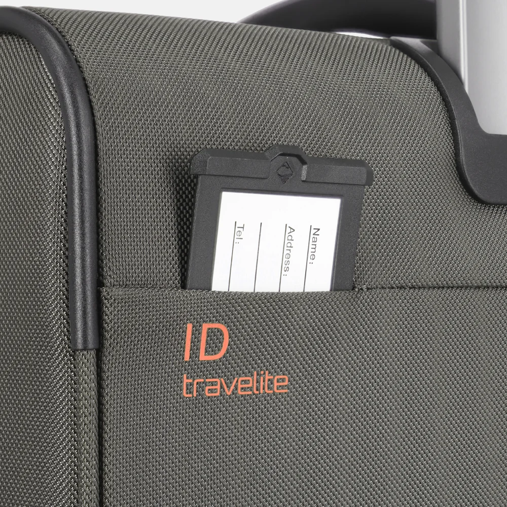 Travelite Crosslite 5.0 reiskoffer 77 cm L dark olive bij Duifhuizen