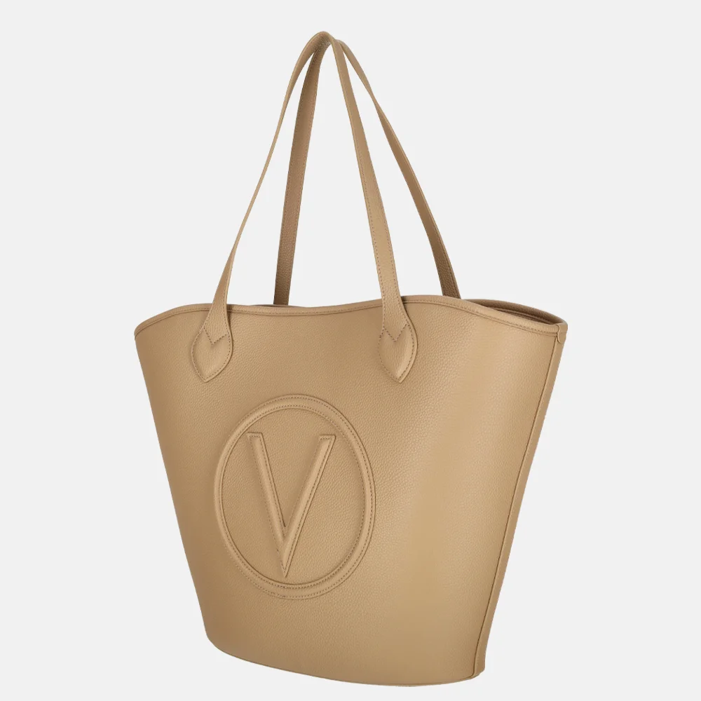 Valentino Bags Special covent shopper logo beige bij Duifhuizen