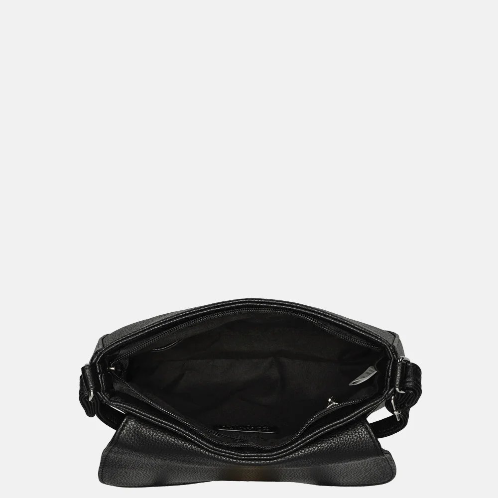 Enrico Benetti Sarah crossbody tas zwart bij Duifhuizen