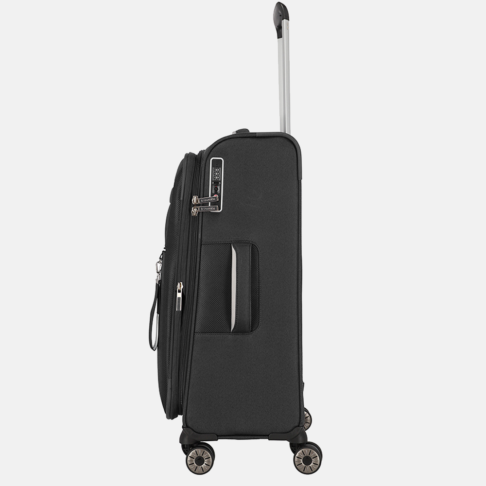 Travelite Miigo koffer 67 cm black bij Duifhuizen