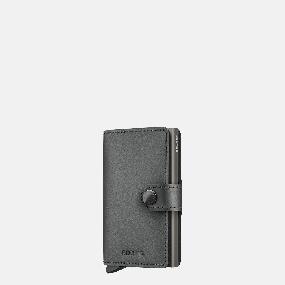 Secrid Miniwallet pasjeshouder matte satin steel
