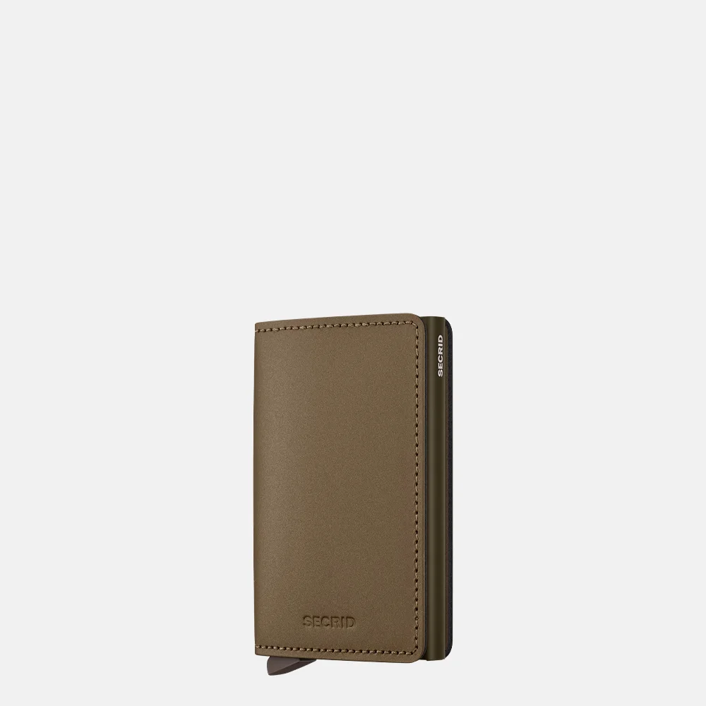 Secrid Slimwallet pasjeshouder matte satin bronze