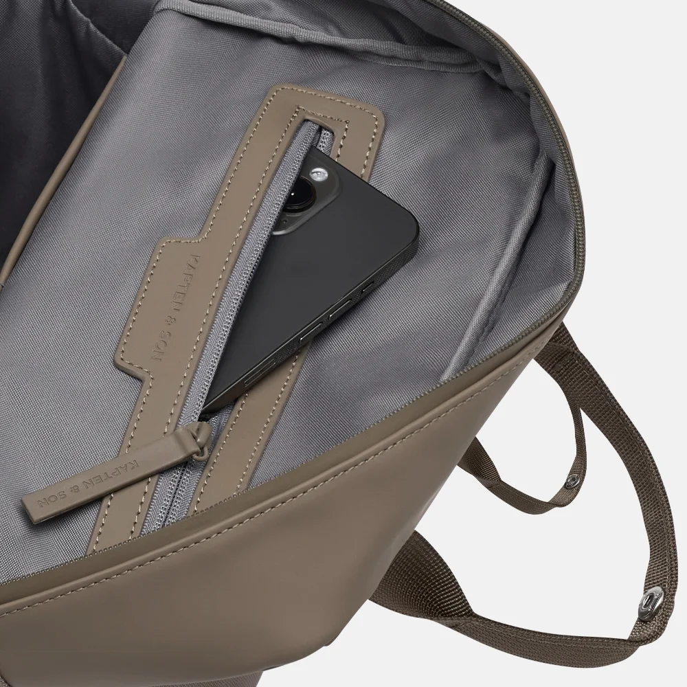 Kapten & Son Bergen Pro rugzak walnut bij Duifhuizen