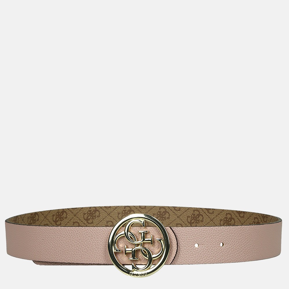 Guess Candace riem reversible brown bij Duifhuizen
