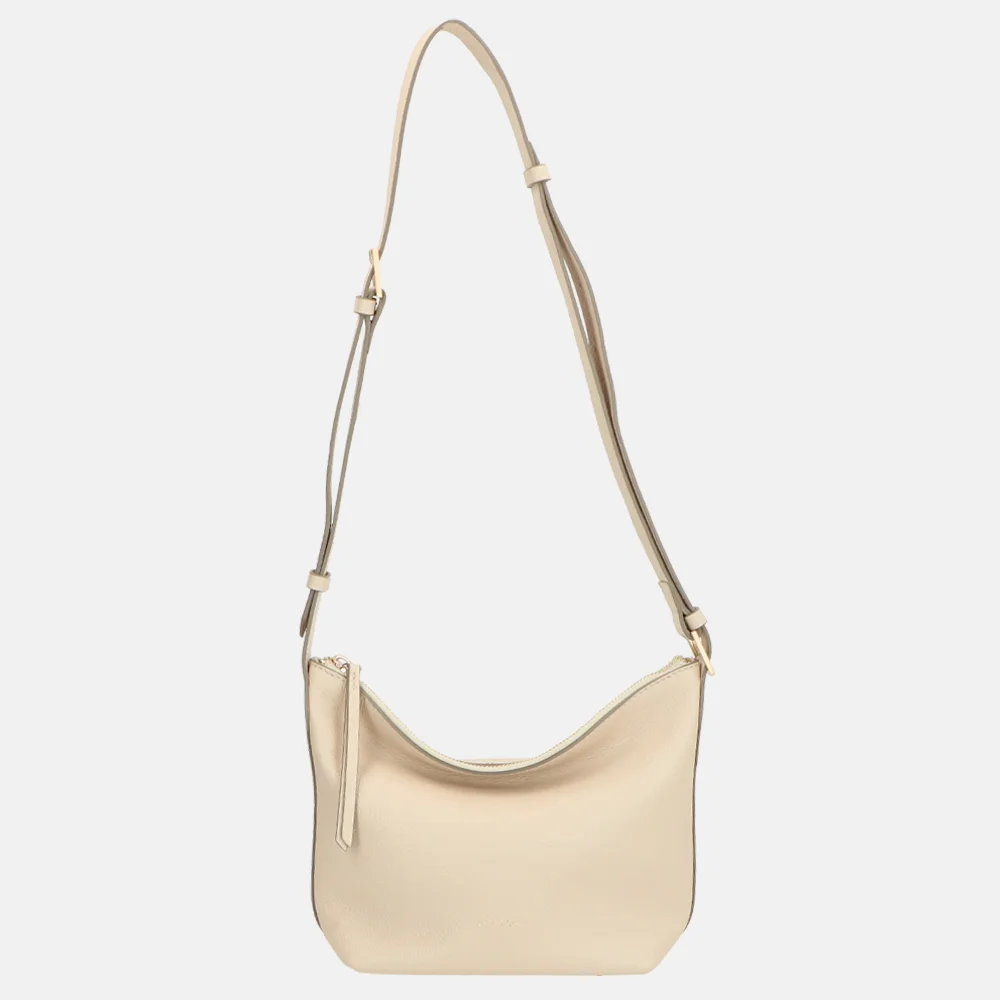 Loulou Essentiels Marie handtas beige bij Duifhuizen