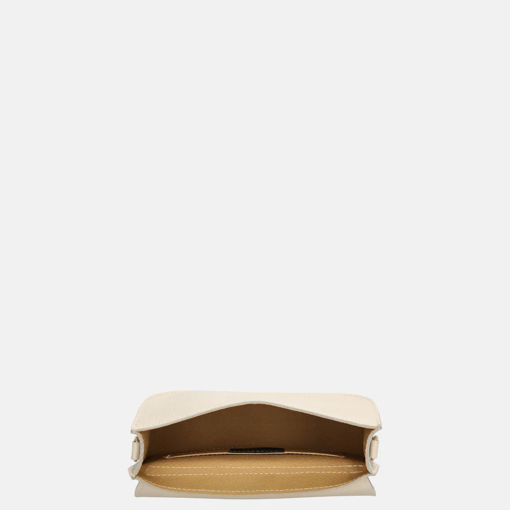 Charm London crossbody tas beige bij Duifhuizen