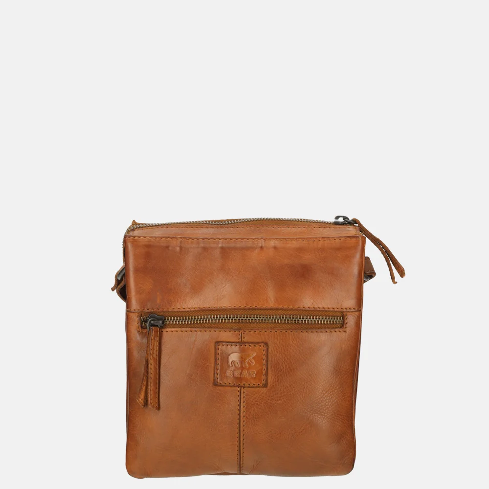 Bear Design crossbody tas cognac bij Duifhuizen