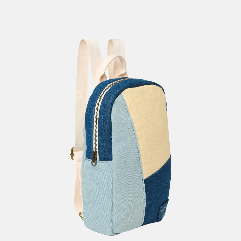 Studio Noos Patchwork mini kinderrugzak denim bij Duifhuizen