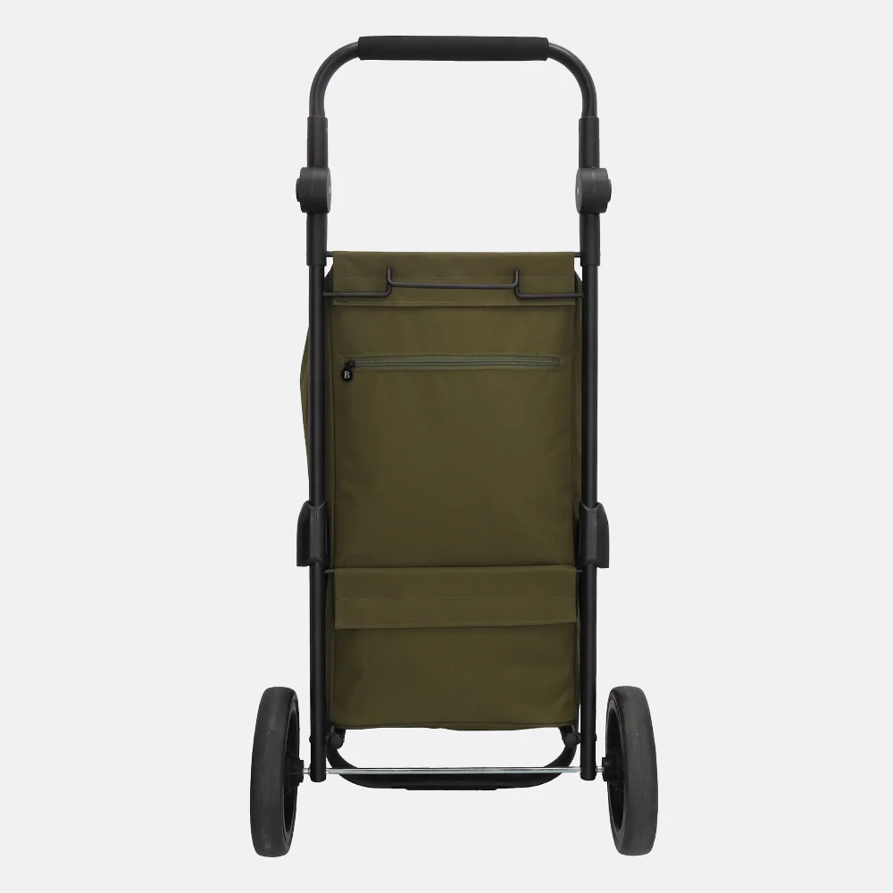 Beagles boodschappentrolley olijfgroen bij Duifhuizen