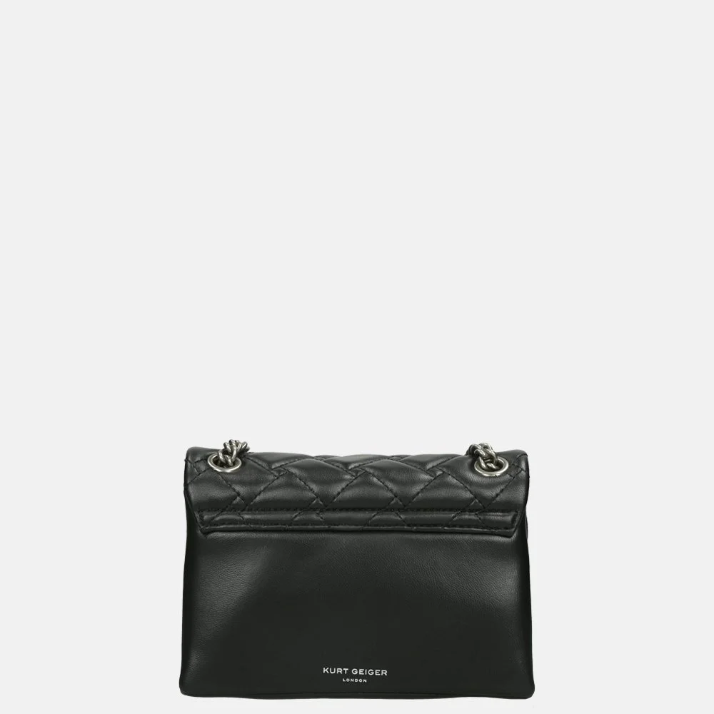 Kurt Geiger Kensington crossbody tas small black bij Duifhuizen