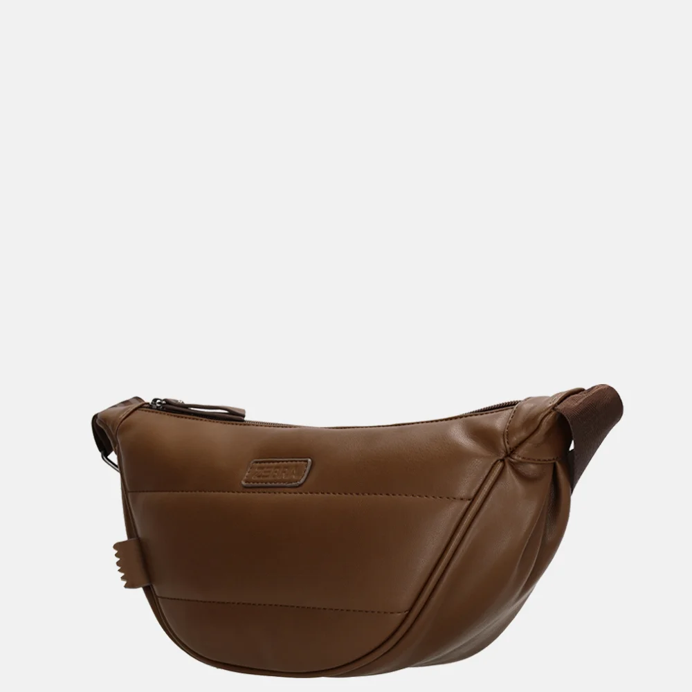 Zebra Trends Evie crossbody tas bruin bij Duifhuizen