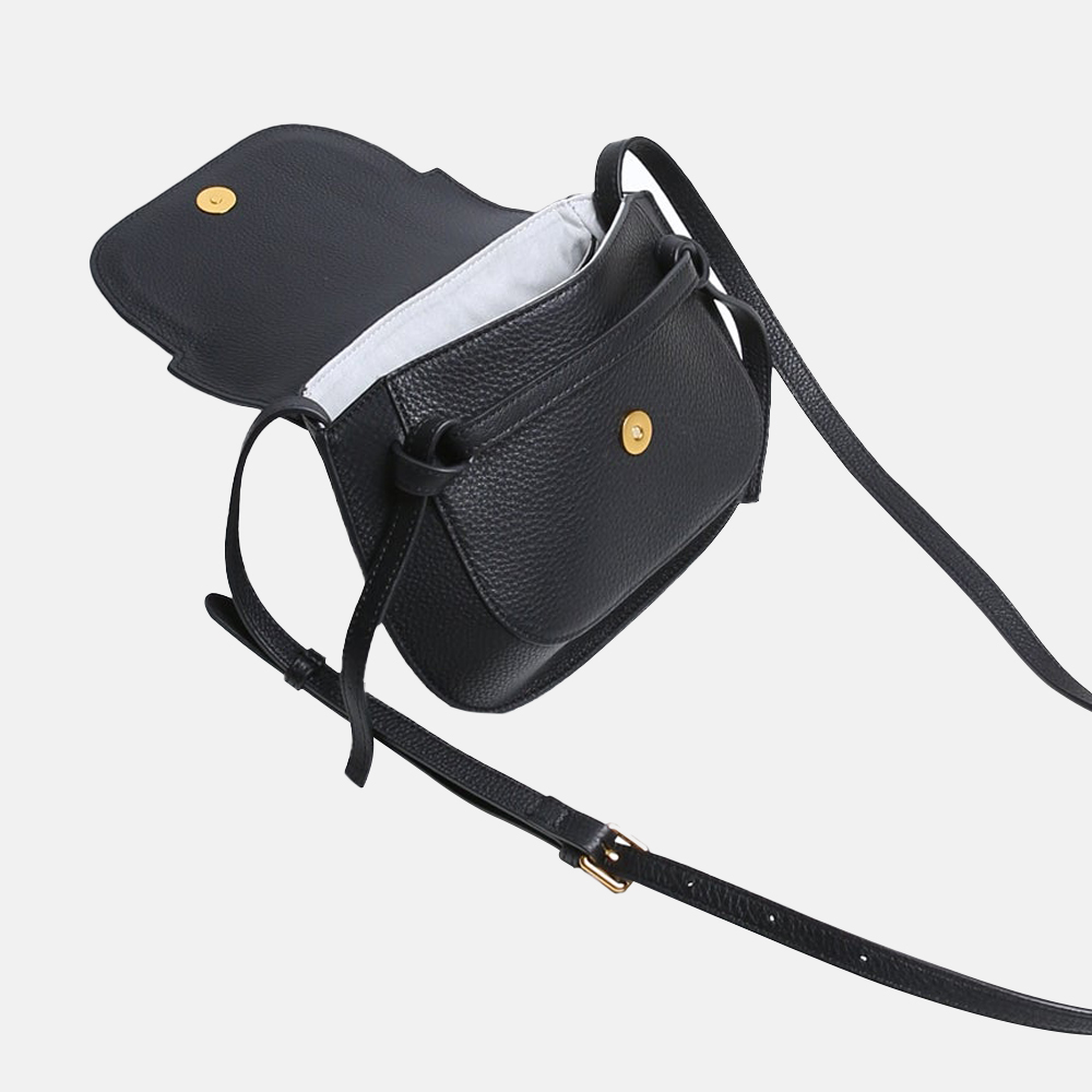 Smaak Amsterdam Clint crossbody tas black bij Duifhuizen