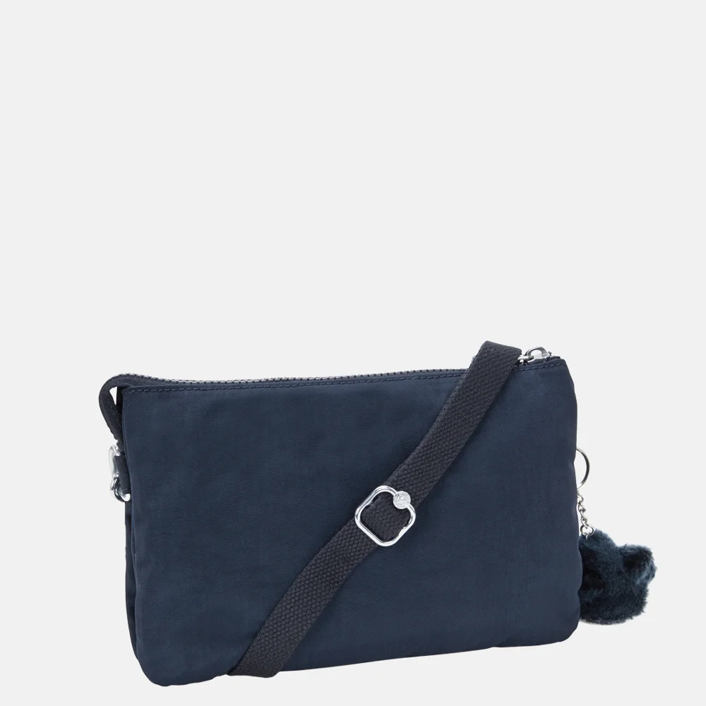 Kipling Riri crossbody tas blue bleu  bij Duifhuizen