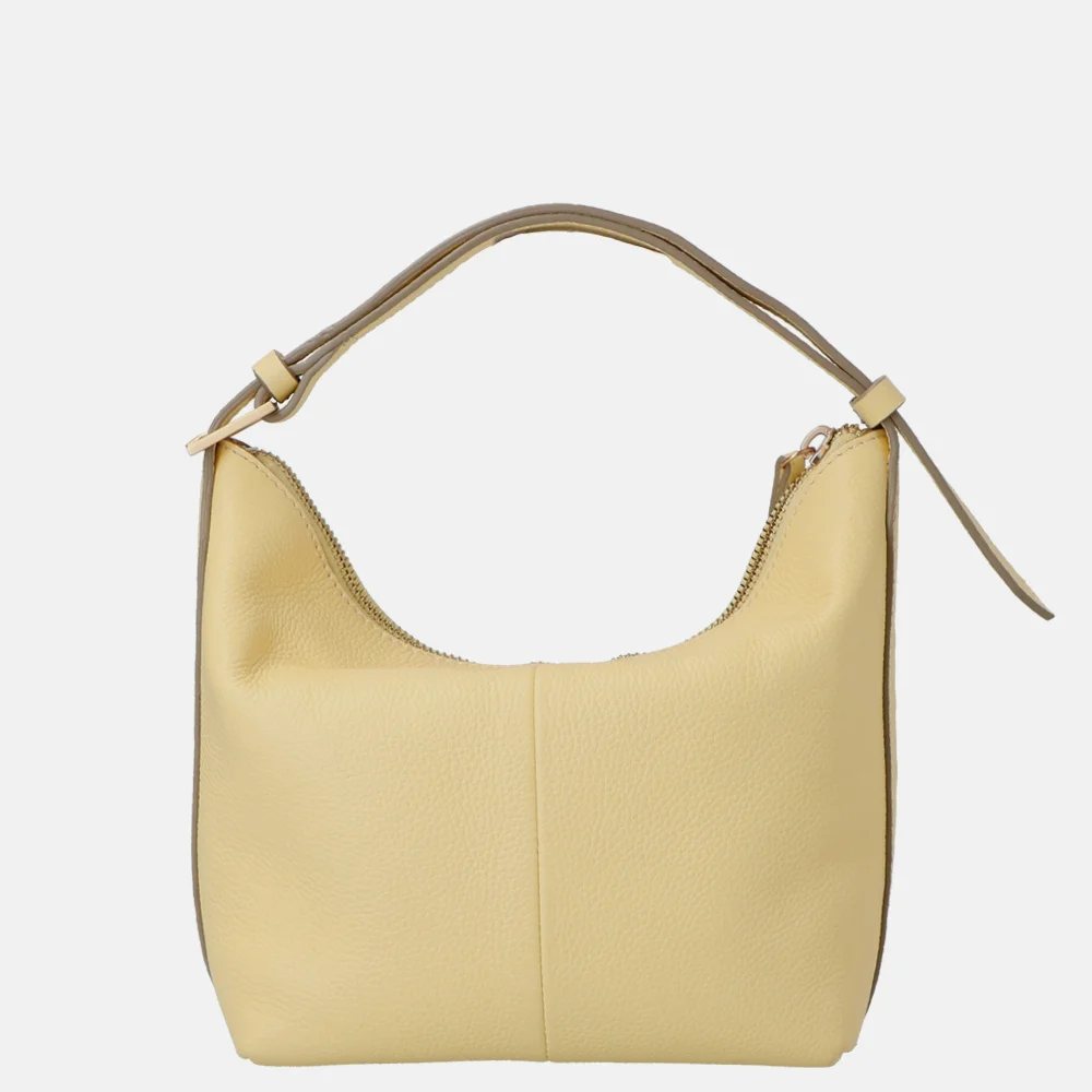 Loulou Essentiels Marie handtas sorbet yellow bij Duifhuizen