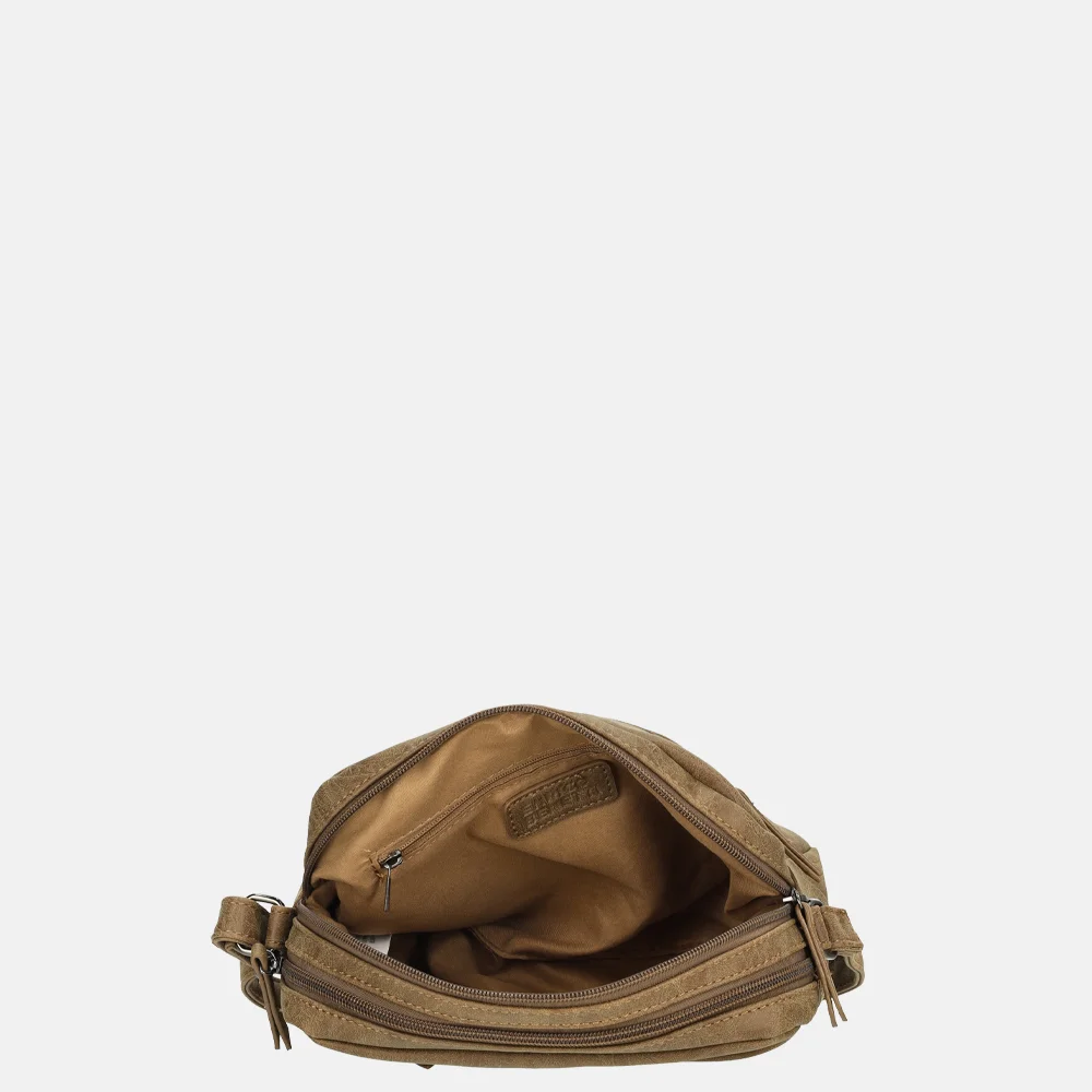 Enrico Benetti Kate crossbody tas camel bij Duifhuizen